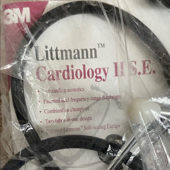 Littmann Cardiology 11 SE Black Stethoscope NEW - Picture 2 of 2